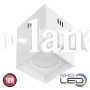 Накладной светильник LED 10W HOROZ SANDRA-SQ10/XL 4200K квадрат